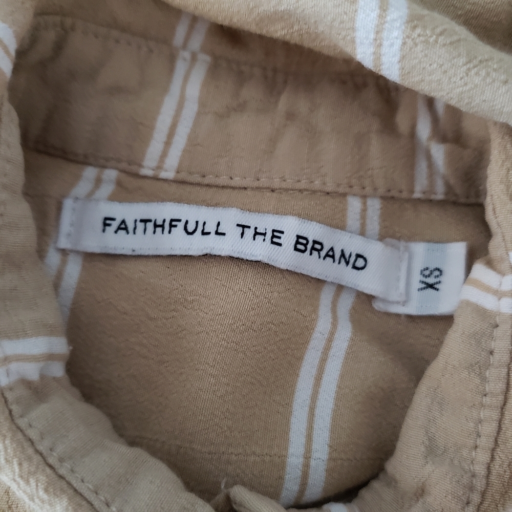 Faithful the Brand casual stripe shirt dress - Picture 2 of 9